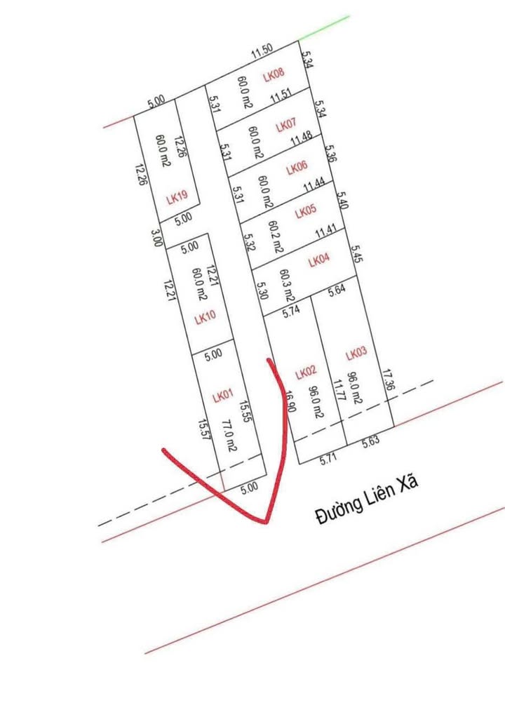 Đất Hồng Sơn Mỹ Đức 60m² giá 1 tỷ - Đường rộng, gần trường học!