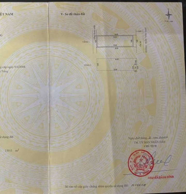 Nhà 2 tầng Trần Văn Giáp, Đà Nẵng 82.5m² - Khu vực không ngập lụt!