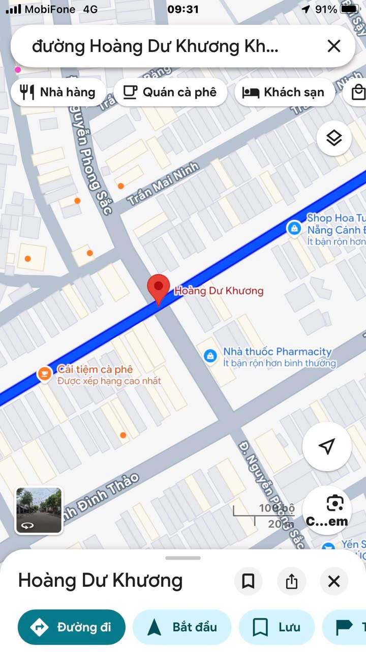 Nhà mặt tiền Hoàng Dư Khương Đà Nẵng 84m² giá 7.5 tỷ - Đầu tư sinh lời ngay!