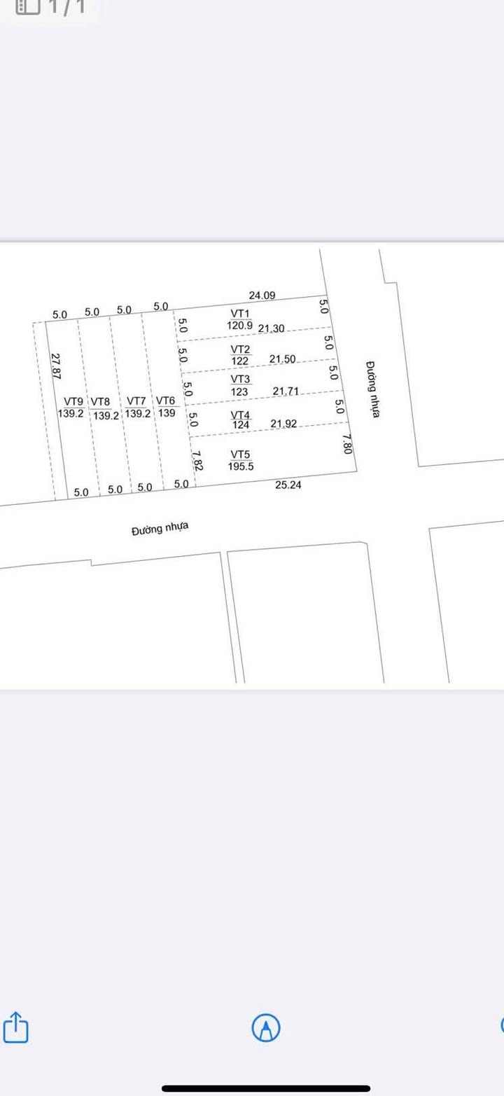 Đất nền tại xã Long Điền, Bà Rịa - Vũng Tàu 80m² chỉ từ 1.27 tỷ - Đầu tư sinh lời ngay!