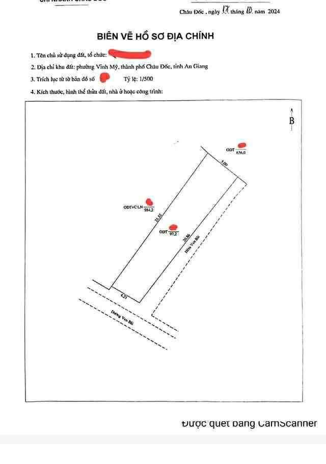 Nhà mặt tiền đường Ven Bãi, Vĩnh Mỹ 107m² giá 1.3 tỷ - Khu an ninh, hàng xóm thân thiện!