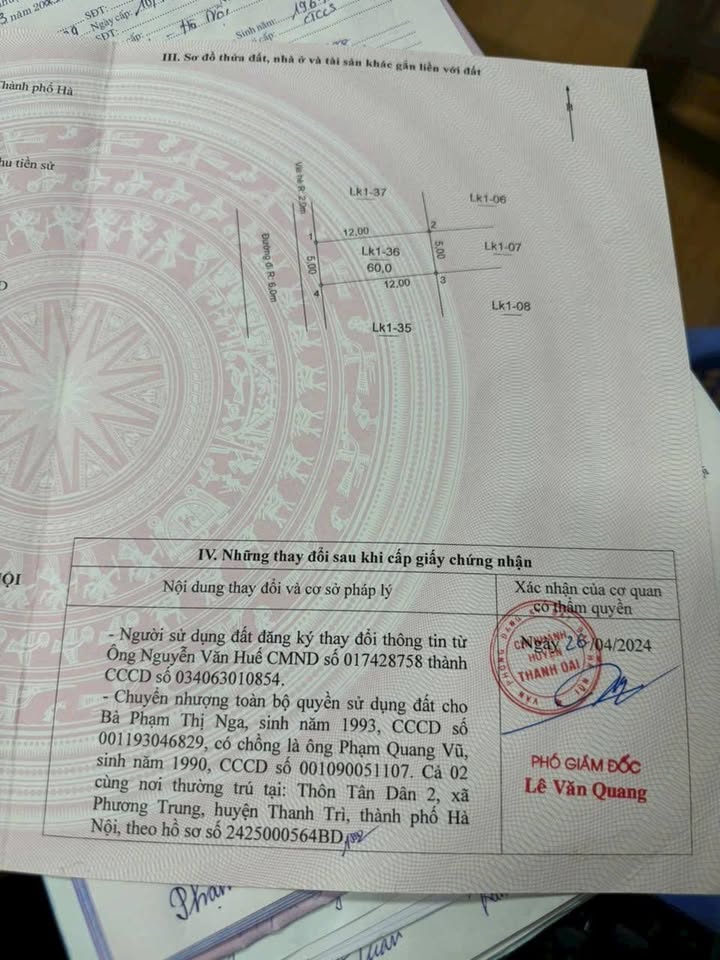 Đất đấu giá mặt tiền đường 21B, Thanh Oai 60m² giá 6 tỷ - Cơ hội đầu tư độc nhất!