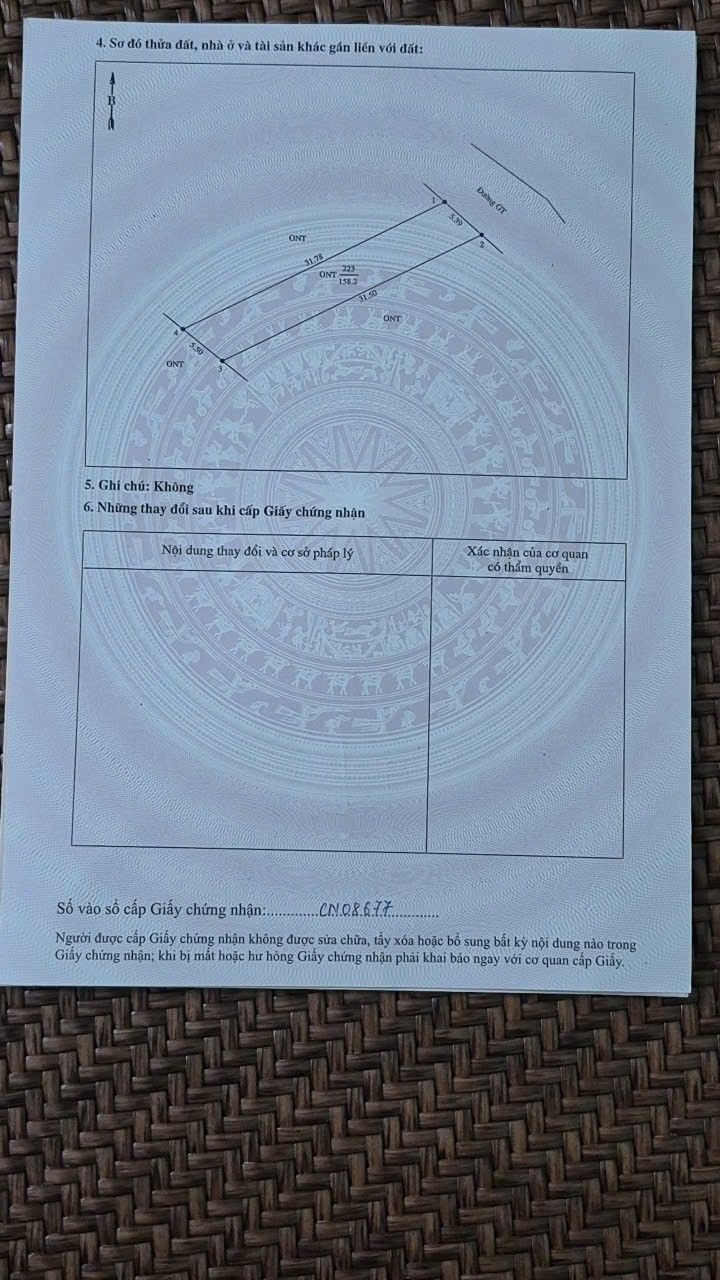 Đất nền Tu Vũ Thanh Thủy 158.2m² giá 500 triệu - Chính chủ bán gấp!