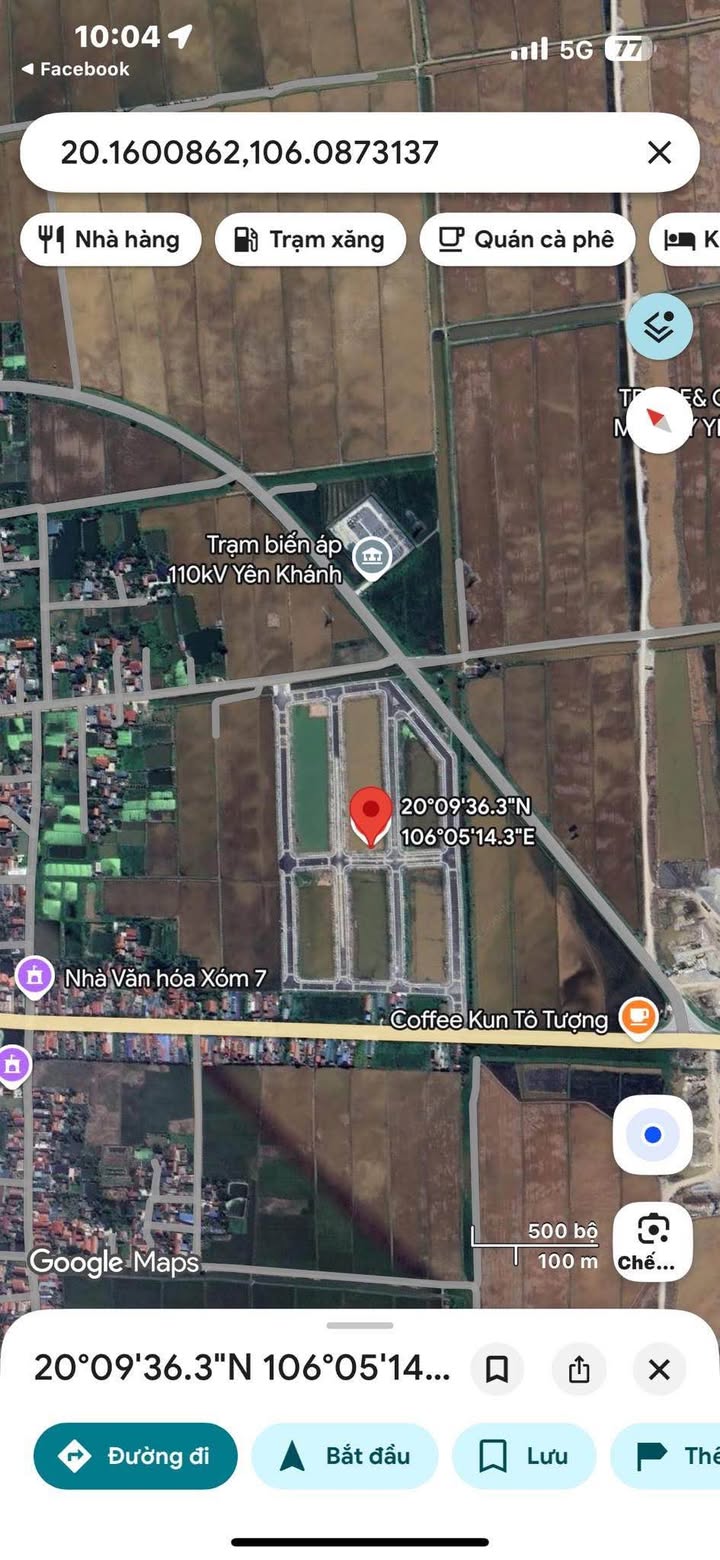 Đất Khánh Nhạc - Yên Khánh 120m² - Vị trí tiềm năng, giao thông thuận lợi!