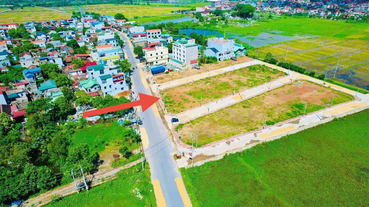 Đất đấu giá Gốc Quéo Hồng Dương 77m² - Vị trí đẹp gần trường học và chợ