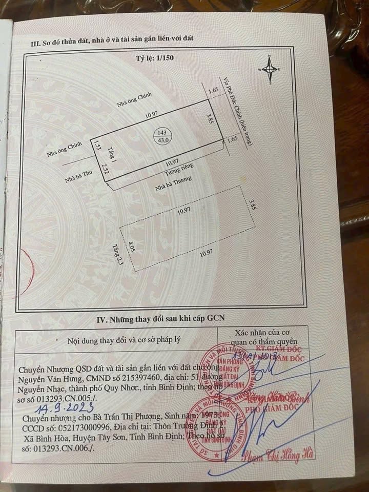 Nhà mặt tiền Phó Đức Chính, Quy Nhơn 43m² giá 5.5 tỷ - Vị trí trung tâm, yên tĩnh!