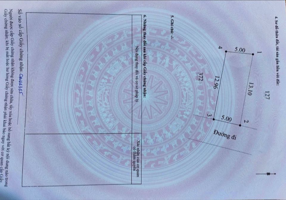 Đất nền phường Lê Lợi, Hưng Yên 65m² giá 1 tỷ - Cần bán gấp!