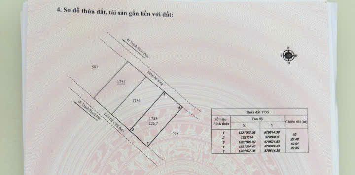 Đất nền 2 mặt tiền đường Trịnh Hoài Đức, Đà Lạt, 226m² giá 7.5 tỷ - Cơ hội đầu tư hiếm có!