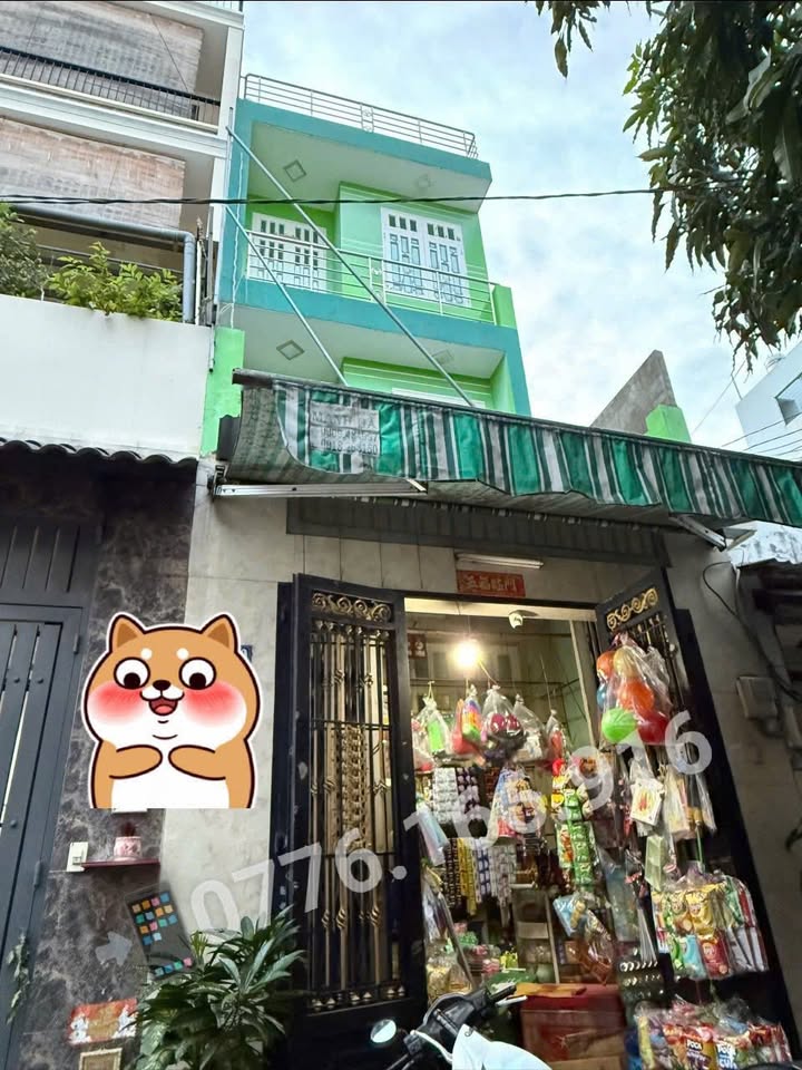 Nhà mặt tiền Tân Hoà Đông Quận 6, 52m² giá thỏa thuận - Kinh doanh tốt, an ninh tuyệt đối!