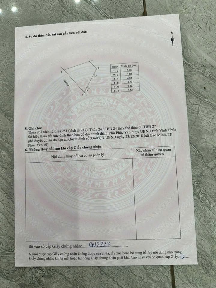 Đất thổ cư 50m² tại Ngõ 49 Nguyễn Văn Linh, Phúc Yên - Giá chỉ 600 triệu!