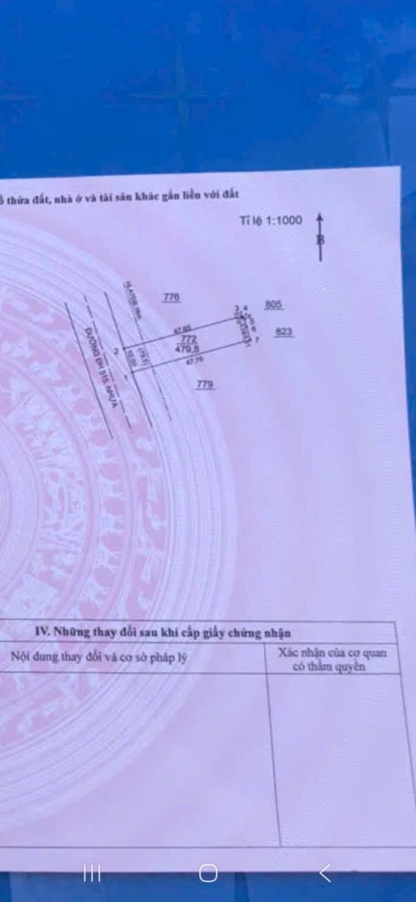 Đất mặt tiền đường ĐH515, xã Phước Hòa, 235m² giá 2 tỷ - Đầu tư sinh lời ngay!