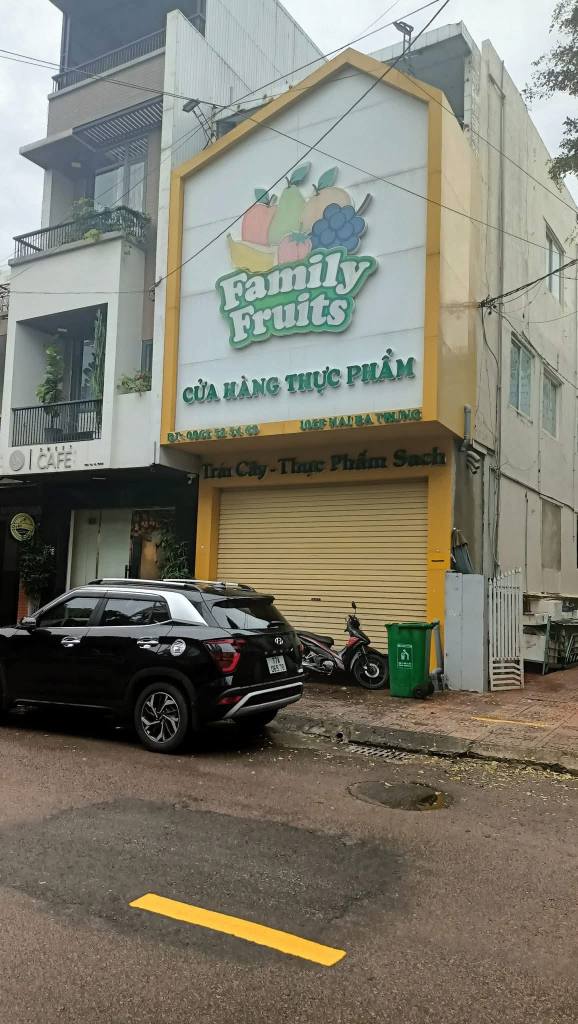 Bán gấp nhà góc 2 mặt tiền đường Hai Bà Trưng, Quy Nhơn 110m² - Đầu tư sinh lời ngay!