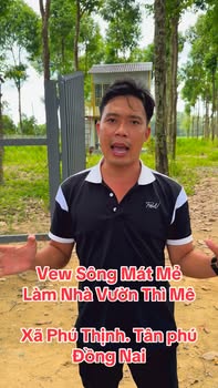 Đất vườn 3.337m² view sông - Phú Thịnh, Tân Phú - Thích hợp nghỉ dưỡng!