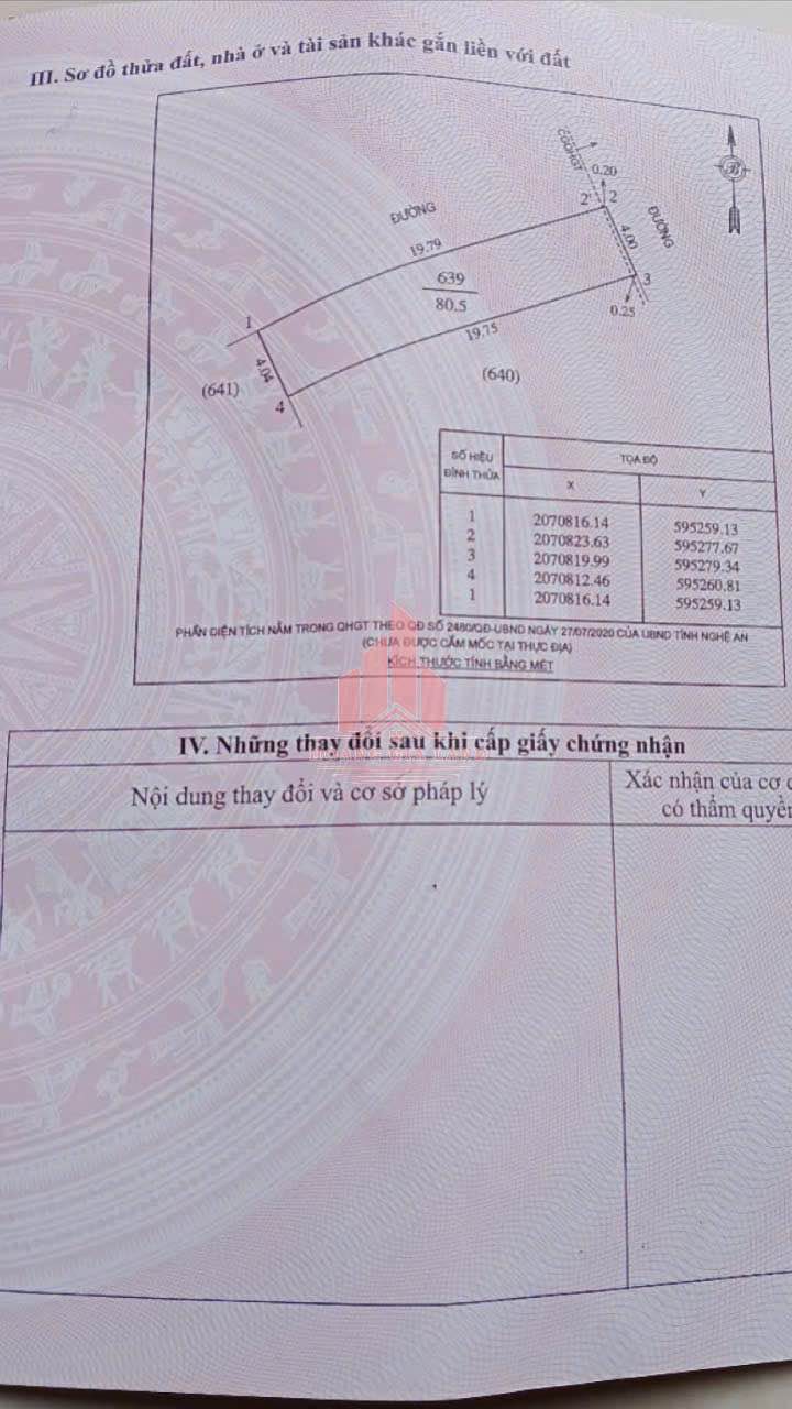 Đất nền xã Nghi Kim, TP Vinh 80.5m² giá thỏa thuận - Tiềm năng đầu tư hấp dẫn!