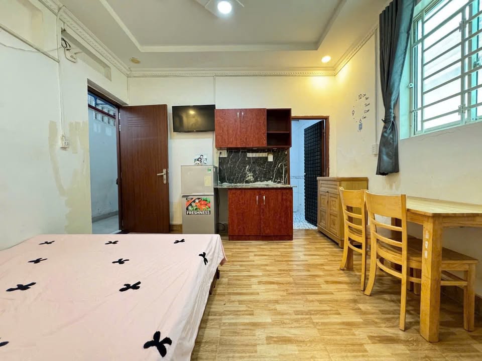 Cho thuê studio Trường Chinh Tân Phú - Full nội thất, chỉ việc xách vali vào ở!
