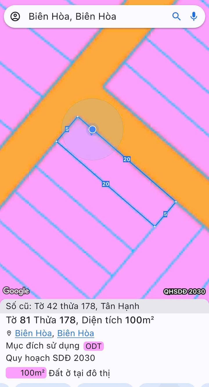 Đất nền Tân Đông Hiệp Thủ Đức 100m² giá 2.85 tỷ - Lô góc 2 mặt tiền cực đẹp!