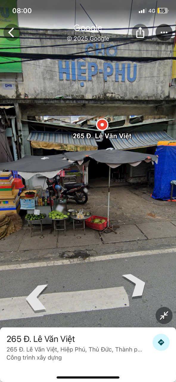 Nhà mặt tiền đường 265, Thủ Đức 43m² giá 6.8 tỷ - Cơ hội kinh doanh tuyệt vời!