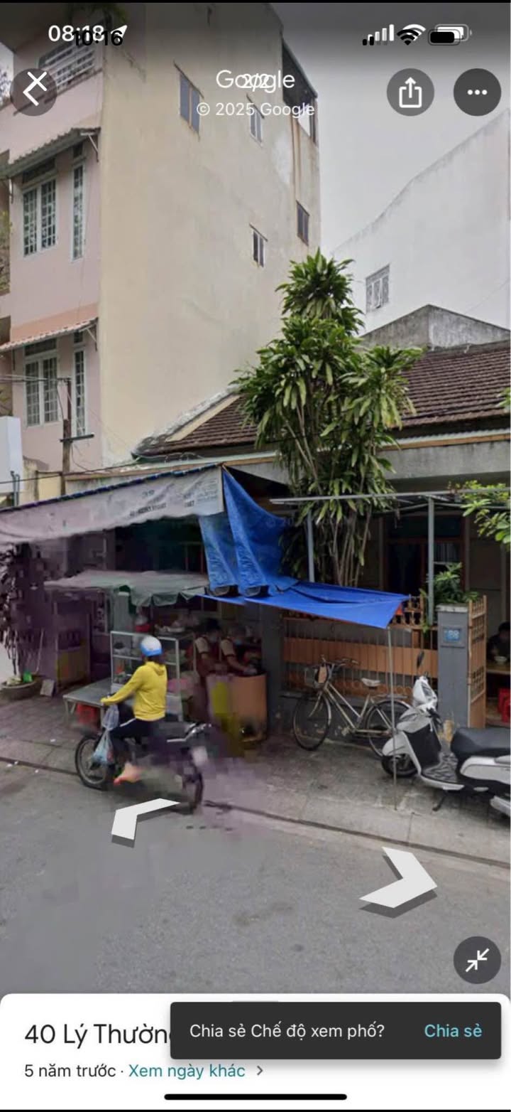 Bán đất mặt tiền 38 Lý Thường Kiệt, Hải Châu, Đà Nẵng 53m² - Vị trí kinh doanh lý tưởng!