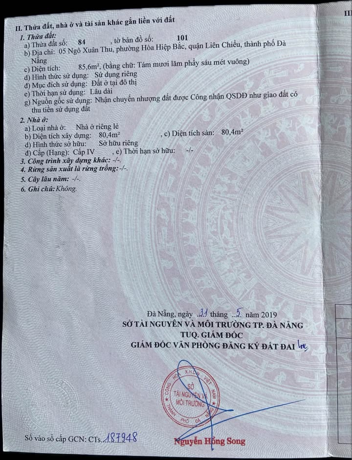 Nhà mặt tiền đường Ngô Xuân Thu, Đà Nẵng 86m² - Kinh doanh sầm uất ngay gần biển!