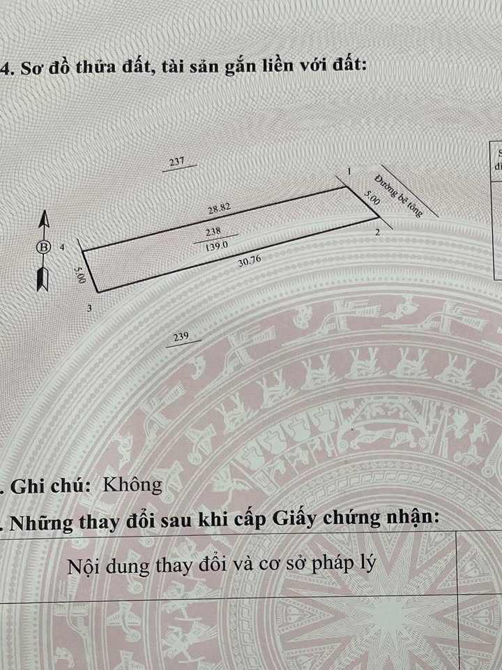 Đất thổ cư Lương Thành Yên Thuỷ 139m² giá 300 triệu - Đầu tư sinh lời ngay!