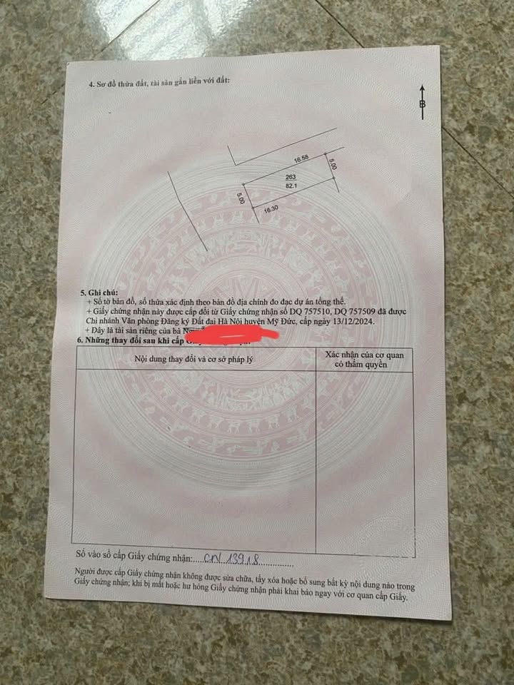 Đất thổ cư 82m² lô góc tại Phúc Sơn, Mỹ Đức - Cơ hội đầu tư tuyệt vời!