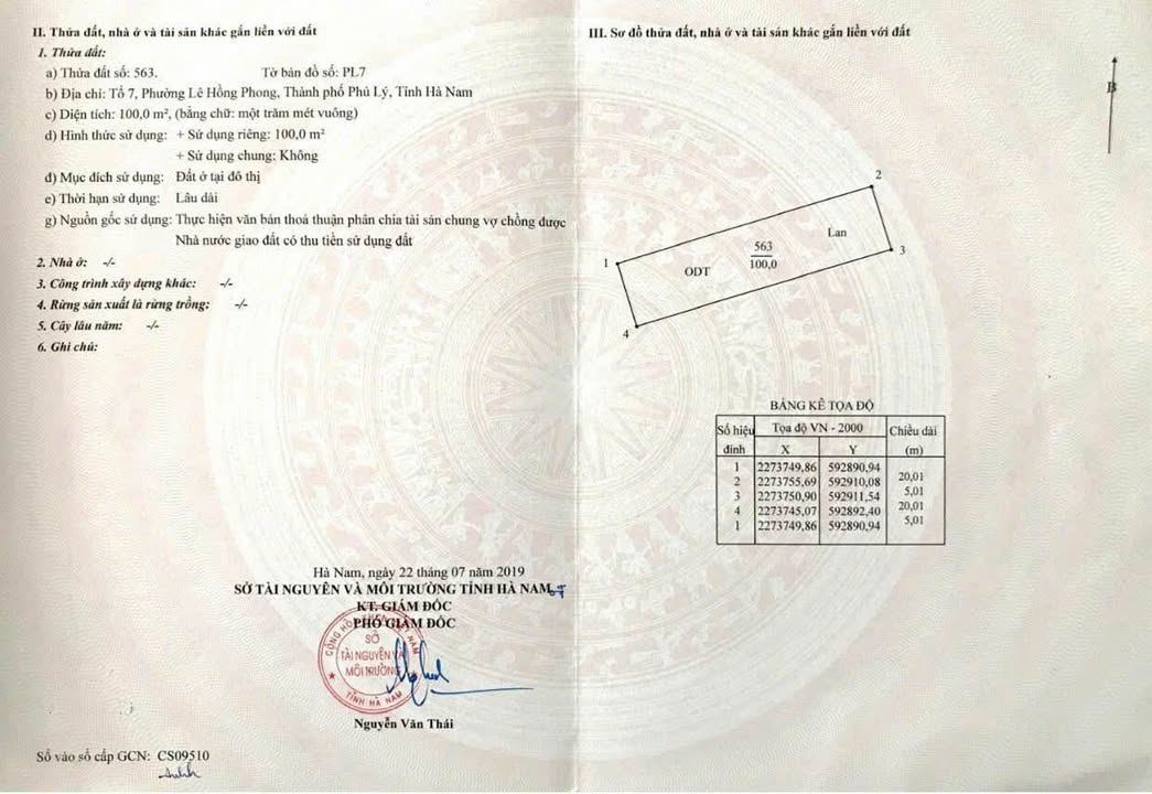 Nhà 3 tầng Khu đô thị Tiến Lộc, Phủ Lý, 100m² chỉ 3.7 tỷ - Chính chủ bán gấp!