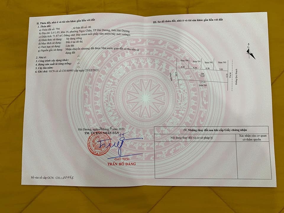 Lô Đất Khu Đấu Giá Ngõ 23 Ngọc Uyên 71.87m² Giá 2.6 Tỷ - Sổ Hồng Chính Chủ