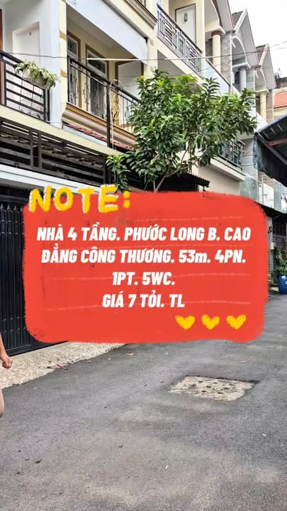 Nhà phố Phước Long B 53m² giá 6.999 tỷ - Vị trí đắc địa, dân trí cao!