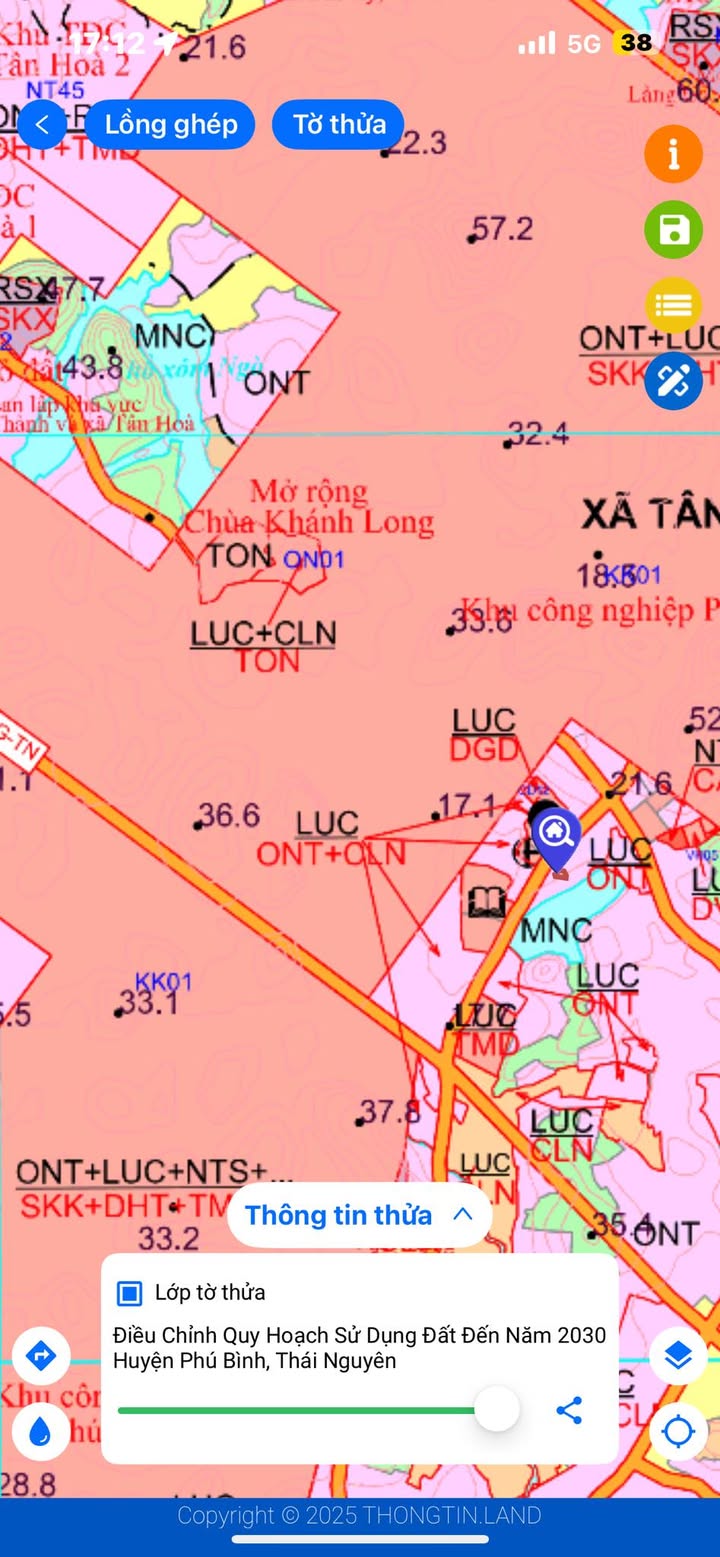 Đất nền Tân Hòa, Phú Bình 140m² chỉ từ 7xx triệu - Đầu tư sinh lời ngay!