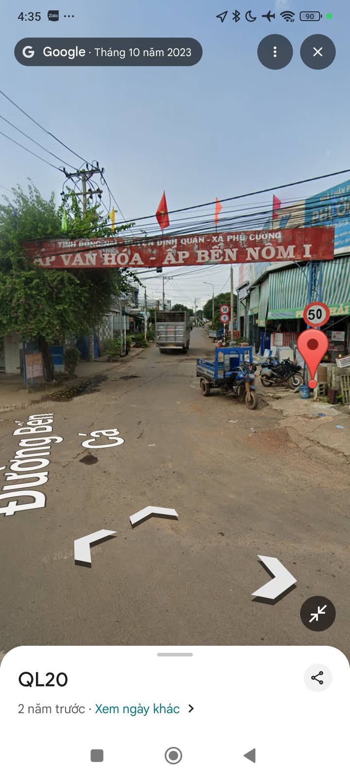 Đất vườn Phú Cường 3439m² giá thỏa thuận - Sổ hồng riêng, mặt tiền đường nhựa