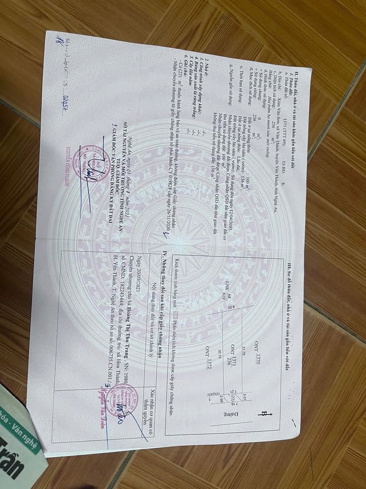 Đất nền Văn Thành, Yên Thành 175m² giá 2 tỷ - Tiềm năng sinh lời cao!