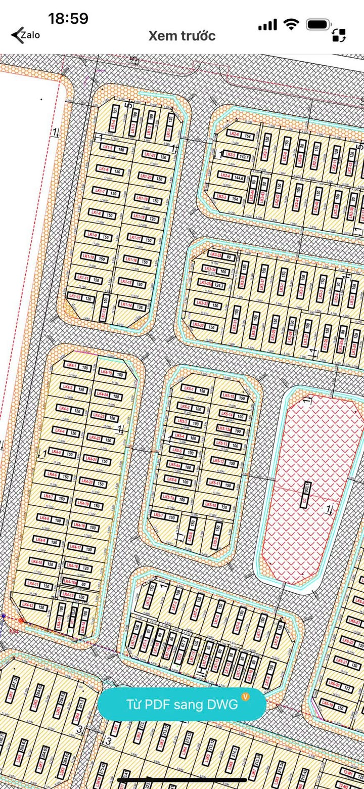 Đất tái định cư Trúc Lâm Nghi Sơn 150m² giá 1 tỷ - Hướng Đông view công viên