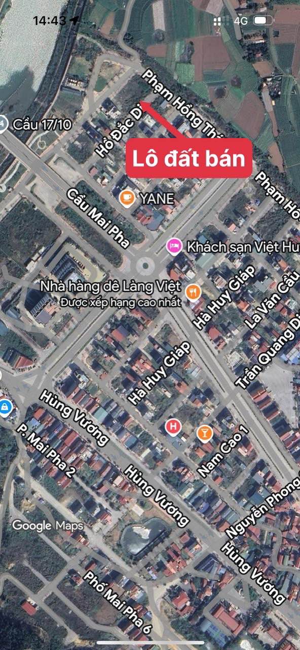 Đất nền dự án Mai Pha – Lạng Sơn 77.5m² giá 2 tỷ – Vị trí đẹp, phong thuỷ tốt!