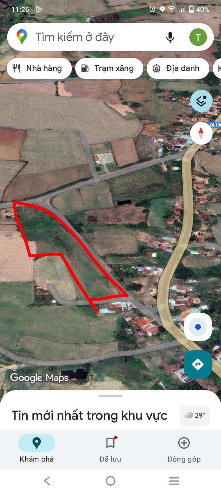 Đất thổ cư 200m² tại Đức Bình Tây, Sông Hinh - Giá đầu tư chỉ 1.528 tỷ!