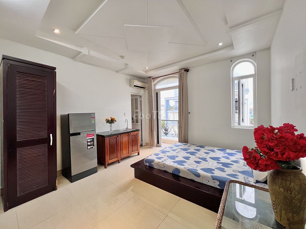 Căn hộ 30m² Lý Phục Man Quận 7 giá 4.5 triệu - Full nội thất tiện nghi