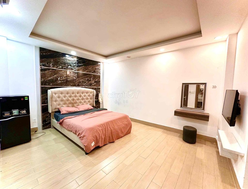 Chung cư mini cho thuê tại Quận 5 26m² giá 5.3 triệu - Full nội thất, thang máy tiện lợi!