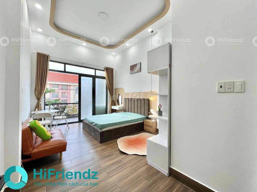 Phòng Studio Ban Công Tách Bếp Quận 7 30m² giá 7.5 triệu - Full nội thất tiện nghi!
