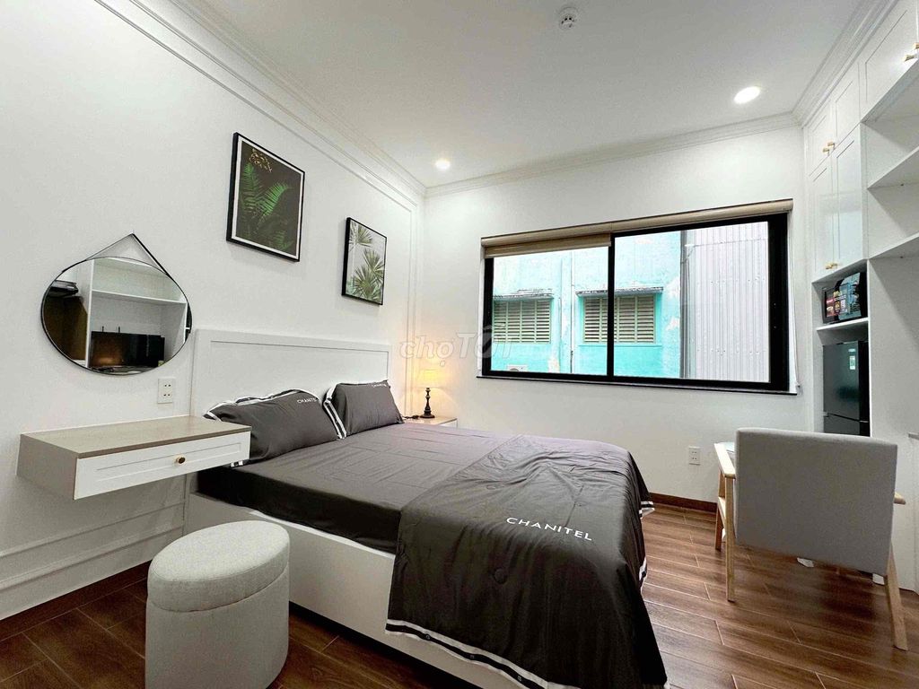 Căn hộ Studio Đường Bà Huyện Thanh Quan Quận 3 25m² giá 8.5 triệu - Full nội thất tiện nghi