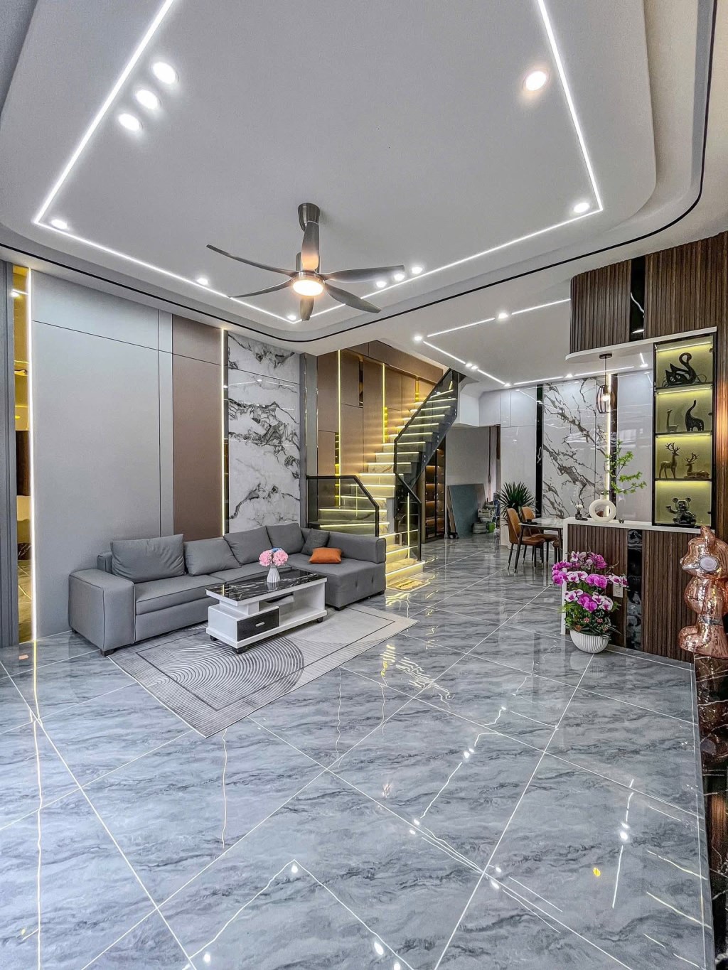 Nhà trệt lầu 65m² giá 4.15 tỷ - Đầy đủ nội thất, khu Văn hóa Tây Đô