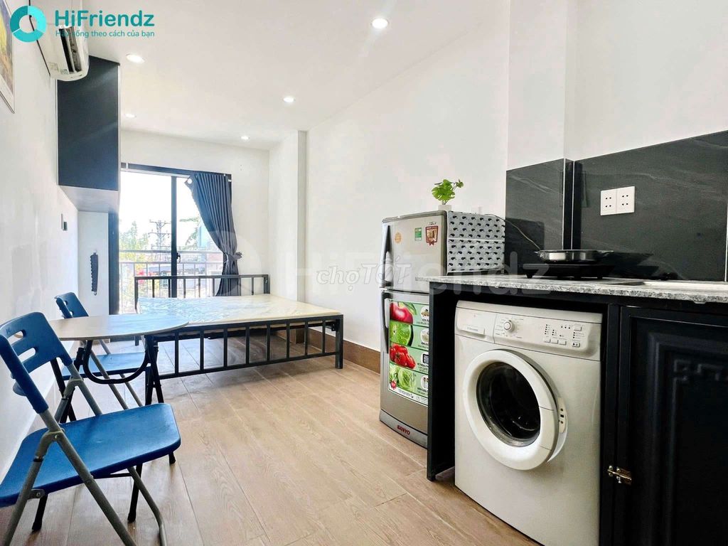 Căn hộ Studio Âu Dương Lân Quận 8 27m² giá 5 triệu - Full nội thất, an ninh 24/7!