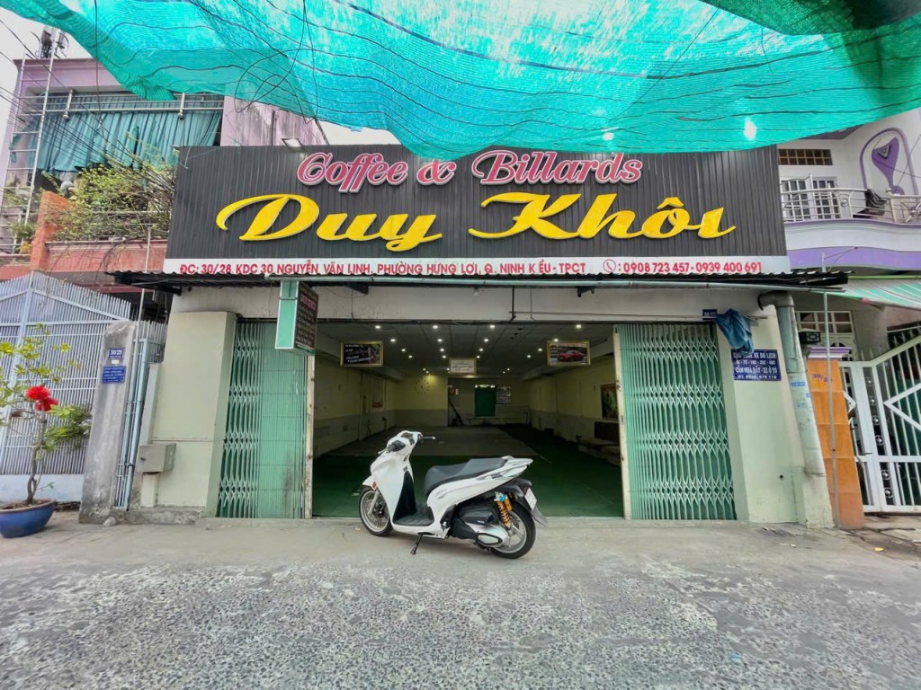 Cho thuê mặt bằng trệt 168m² tại KDC 30, gần bến xe mới - Kinh doanh đa ngành nghề!