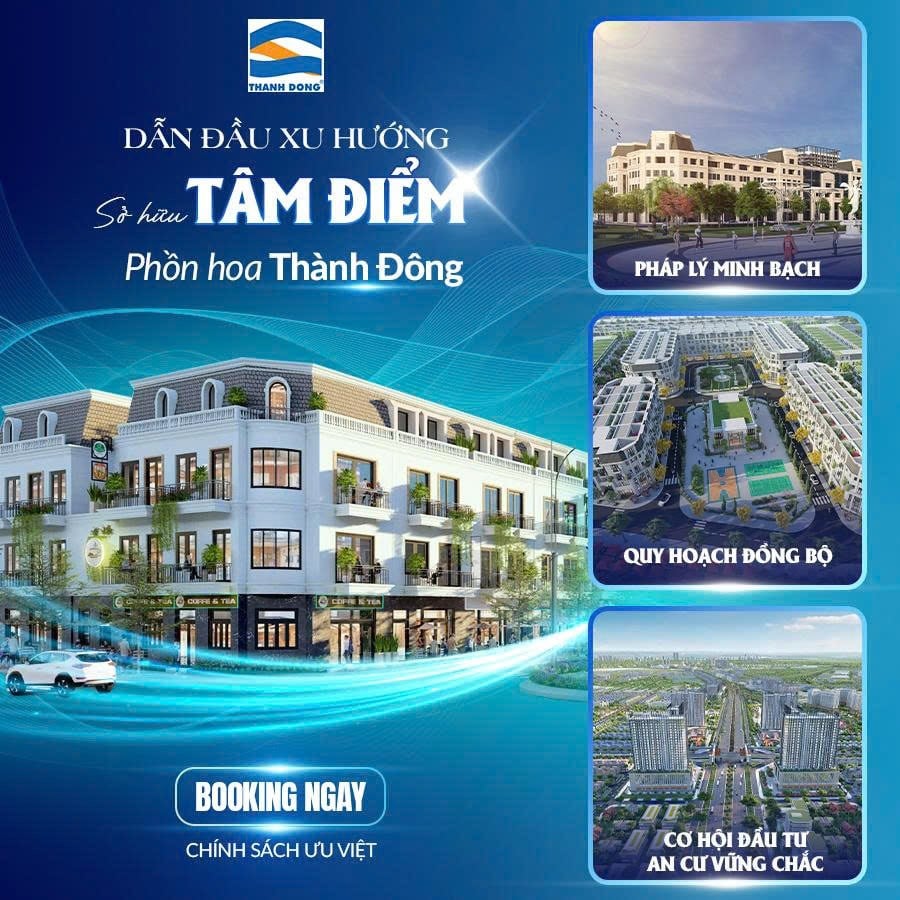Đất nền Thành Đông Hải Dương 75m² giá 3 tỷ - Đầu tư sinh lời vượt trội!