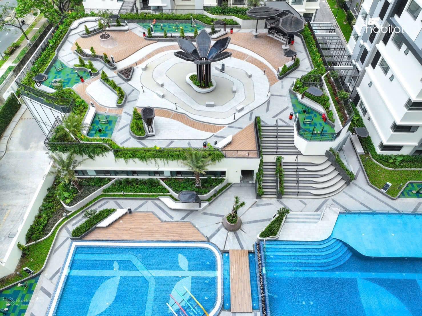 Căn hộ The Habitat Bình Dương 80m² giá 14 triệu - Full nội thất, tặng 1 năm phí quản lý!