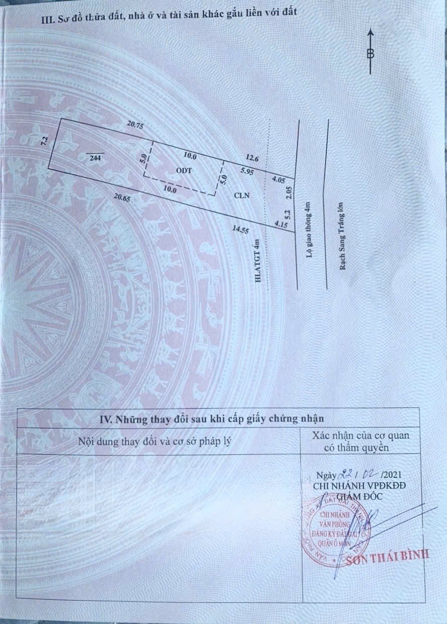 Đất nền 383m² Thới Hoà, Ô Môn chỉ 1.39 tỷ - Sổ hồng riêng, pháp lý rõ ràng!