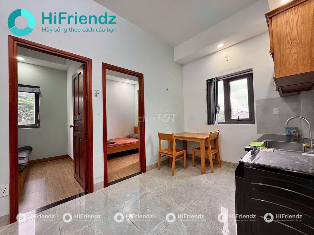 Studio 2PN Nguyễn Tư Nghiêm 49m² giá 8.5 triệu - An ninh, đầy đủ tiện nghi!