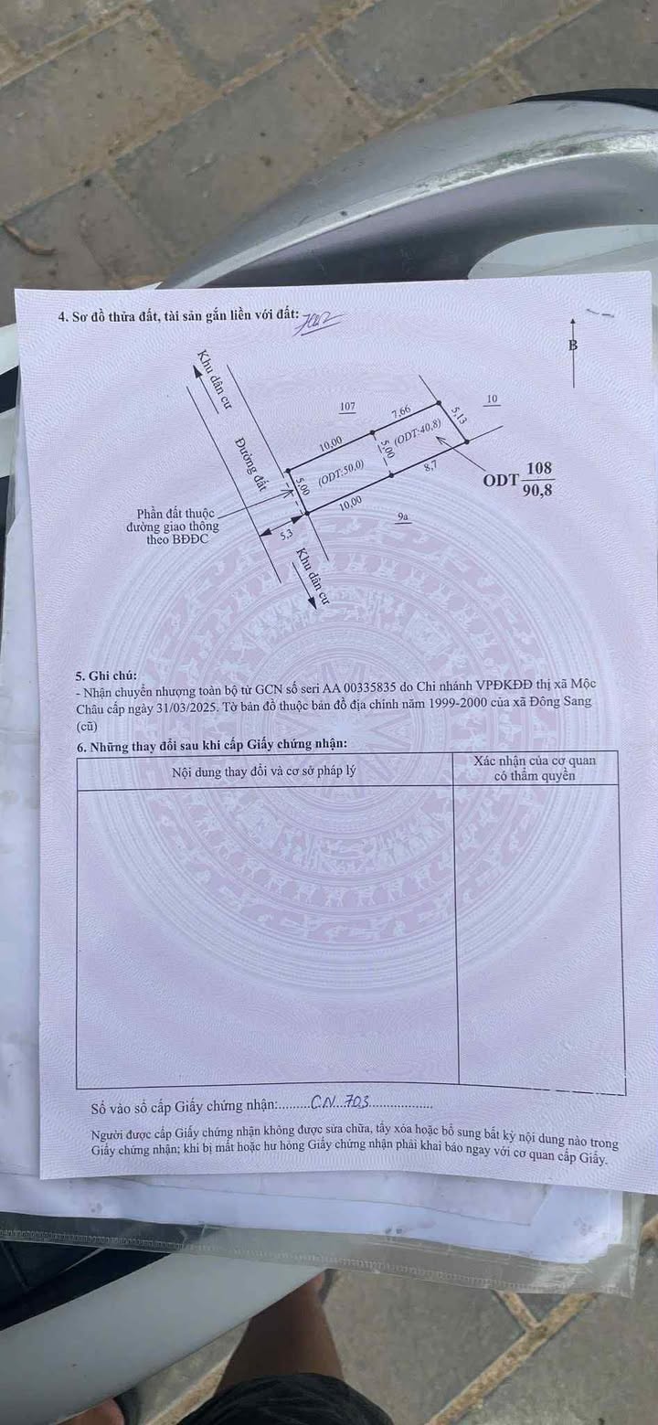 Đất thổ cư Mộc Sơn 90m² giá 1.6 tỷ - Gần chợ, trường học!