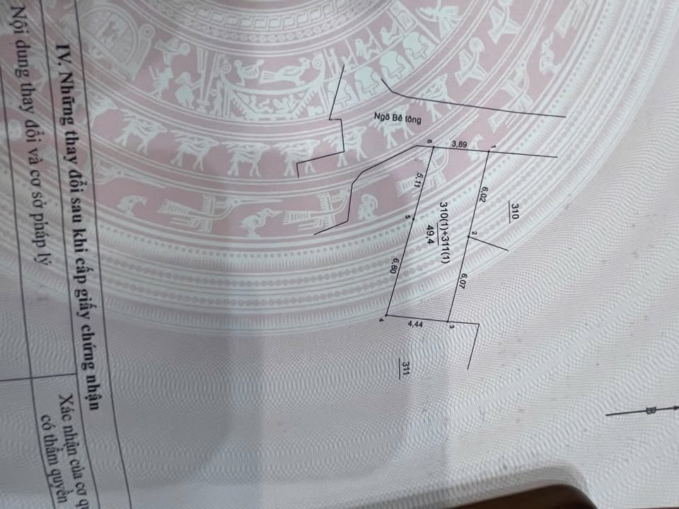 Đất nền Ngọc Hồi, Thanh Trì 49.4m² giá 2 tỷ - Ô tô đỗ cửa thuận lợi!