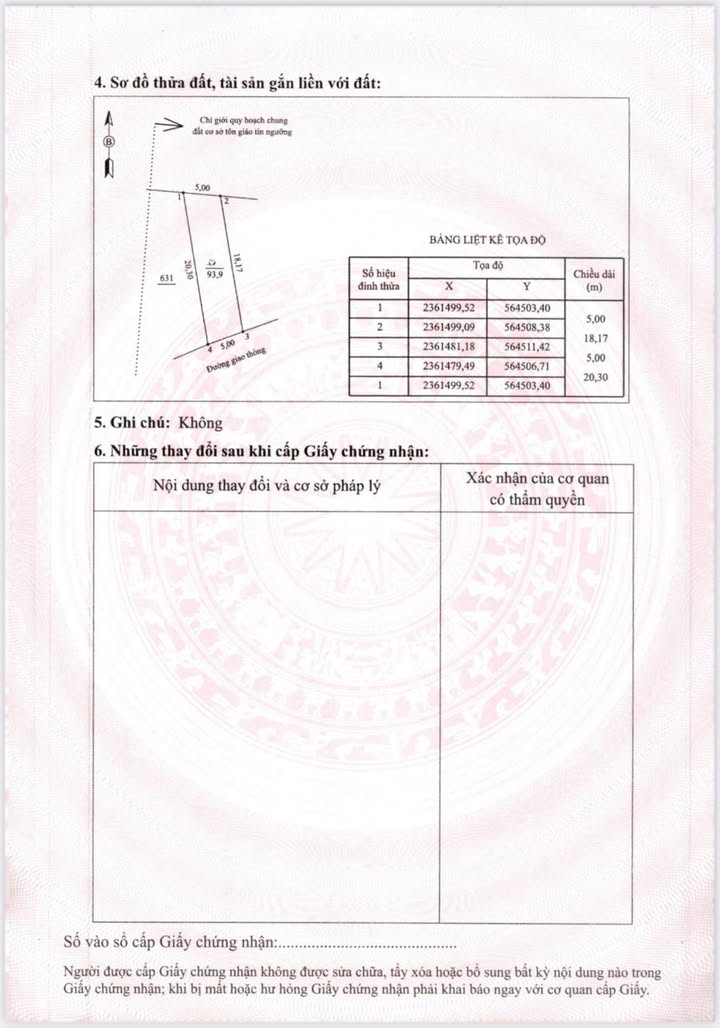 Đất nền Lê Lợi, Việt Trì 93.9m² giá chỉ 4 tỷ - Đầu tư sinh lời ngay!