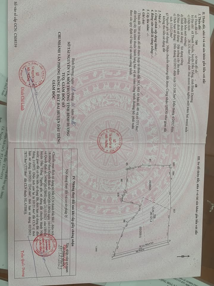 Đất SKC 3Ha Dầu Tiếng giá 39 tỷ - Cơ hội đầu tư vàng cho doanh nghiệp!