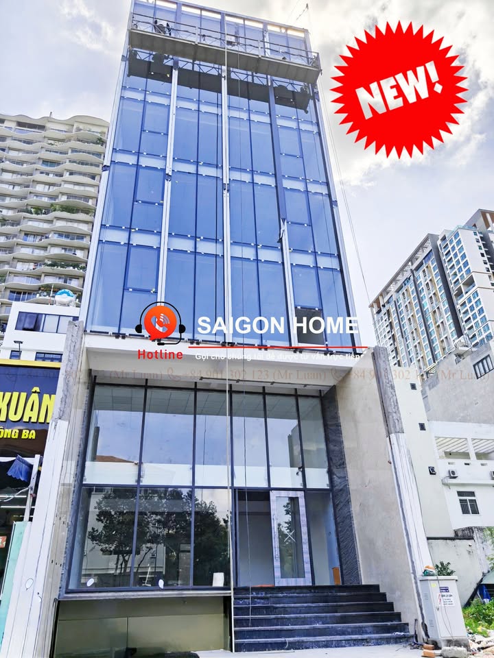 Cho thuê tòa nhà mặt tiền Trương Văn Bang Quận 2 - Thiết kế hiện đại, vị trí đắc địa!